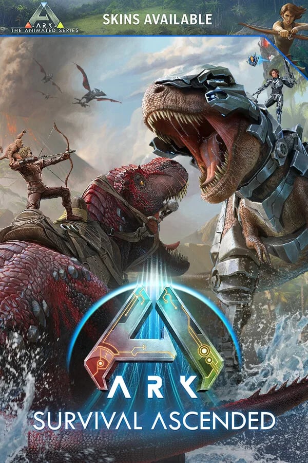 Capa do jogo ARK: Survival Ascended